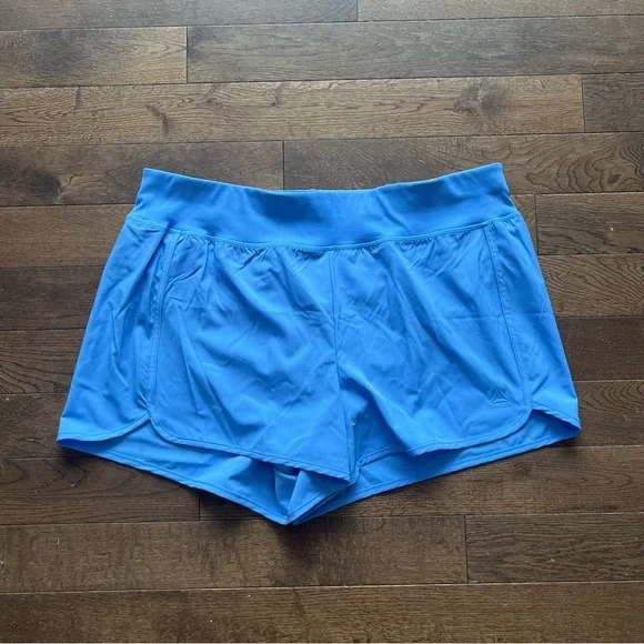 NEW Reebok Blue Athletic Shorts - Picture 3 of 12
